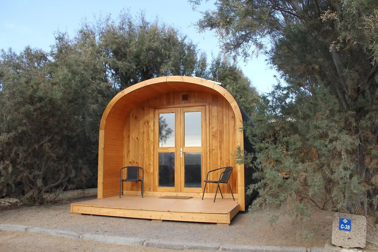 Eco-Wooden Houses Camping Montana Roja El Medano